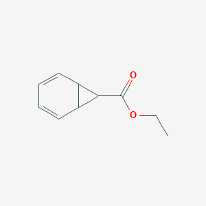 molecular formula C10H12O2 B14338375 Ethyl bicyclo[4.1.0]hepta-2,4-diene-7-carboxylate CAS No. 103324-11-4