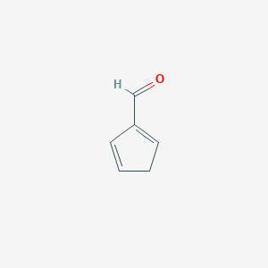 molecular formula C6H6O B14338408 1,4-Cyclopentadiene-1-carboxaldehyde CAS No. 105955-59-7