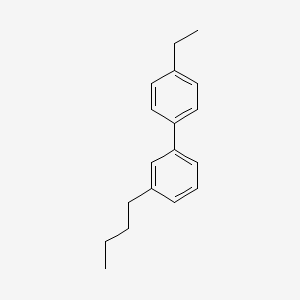 molecular formula C18H22 B14338536 3-Butyl-4'-ethyl-1,1'-biphenyl CAS No. 110862-16-3