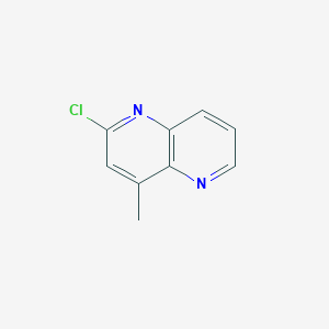 molecular formula C9H7ClN2 B1433855 2-Chloro-4-methyl-1,5-naphthyridine CAS No. 1820706-22-6