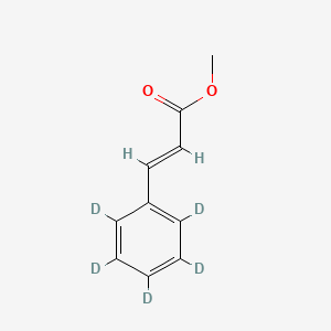 molecular formula C10H10O2 B1433873 Methyl (E)-cinnamate-d5 