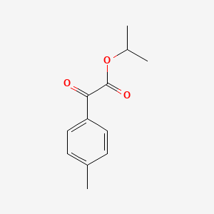 molecular formula C12H14O3 B14338960 Propan-2-yl 2-(4-methylphenyl)-2-oxoacetate CAS No. 101128-43-2