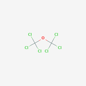 molecular formula C2Cl6O B14339001 Trichloro(trichloromethoxy)methane CAS No. 109575-85-1