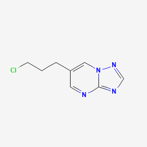 6-(3-Chloropropyl)-[1,2,4]triazolo[1,5-a]pyrimidine