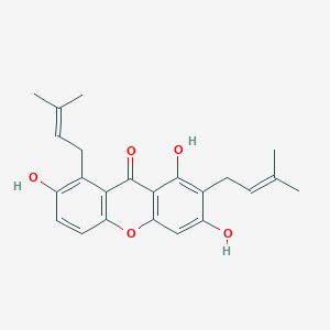 molecular formula C23H24O5 B14339053 6-Deoxy-gamma-mangostin CAS No. 105037-94-3