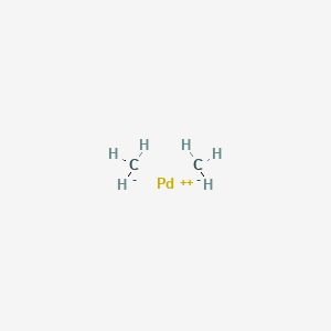 molecular formula C2H6Pd B14339112 Palladium, dimethyl- CAS No. 93895-88-6