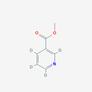 molecular formula C7H7NO2 B1433914 Methyl nicotinate-d4 CAS No. 345909-99-1