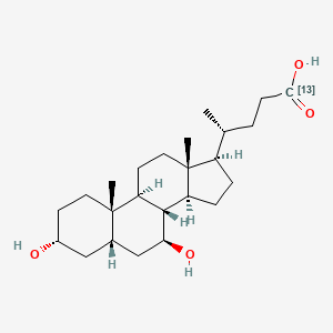 Ursodeoxycholic-24-13C acid