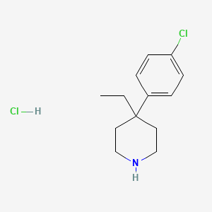 4-(4-Chlorophenyl)-4-ethylpiperidine hydrochloride