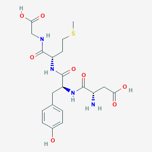 Cholecystokinin octapeptide (1-4) (desulfated)