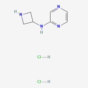 N-(azetidin-3-yl)pyrazin-2-amine dihydrochloride