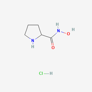 N-hydroxypyrrolidine-2-carboxamide hydrochloride