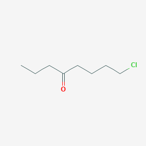 molecular formula C8H15ClO B14339343 4-Octanone, 8-chloro- CAS No. 106230-25-5