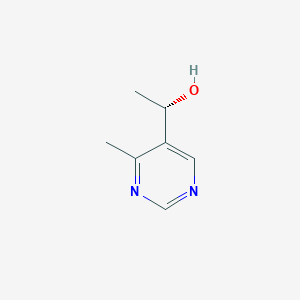 (1S)-1-(4-methylpyrimidin-5-yl)ethan-1-ol