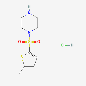 1-[(5-Methylthiophen-2-yl)sulfonyl]piperazine hydrochloride