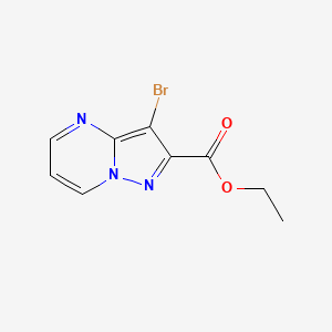 Ethyl 3-bromopyrazolo[1,5-A]pyrimidine-2-carboxylate
