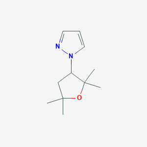 1-(2,2,5,5-tetramethyloxolan-3-yl)-1H-pyrazole