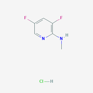 3,5-difluoro-N-methylpyridin-2-amine hydrochloride