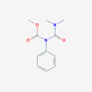 molecular formula C11H14N2O3 B14339714 Methyl (dimethylcarbamoyl)phenylcarbamate CAS No. 105548-70-7