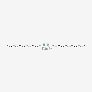 molecular formula C24H50Zn B14339915 zinc;dodecane CAS No. 101549-69-3