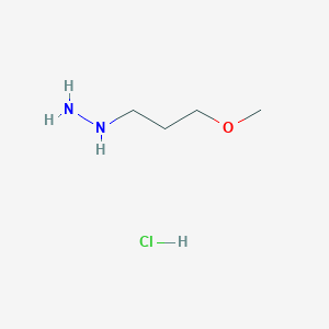 (3-Methoxypropyl)hydrazine hydrochloride