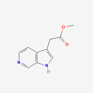 Methyl 2-{1H-pyrrolo[2,3-c]pyridin-3-yl}acetate