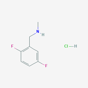1-(2,5-Difluorophenyl)-N-methylmethanamine hydrochloride