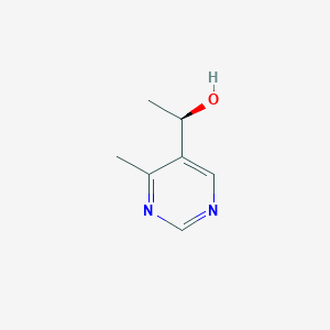 (1R)-1-(4-methylpyrimidin-5-yl)ethan-1-ol