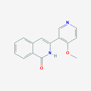 3-(4-Methoxypyridin-3-yl)-1,2-dihydroisoquinolin-1-one