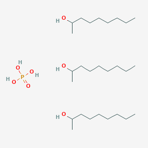 molecular formula C27H63O7P B14340577 Nonan-2-ol;phosphoric acid CAS No. 104660-38-0