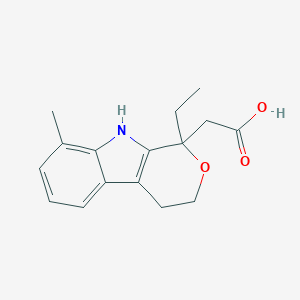 1-Ethyl-8-methyl-1,3,4,9-tetrahydropyrano(3,4-b)indole