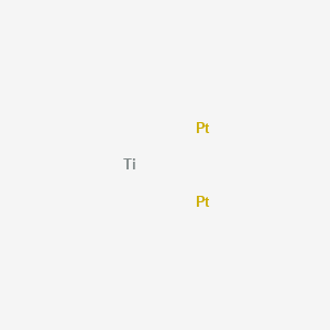 molecular formula Pt2Ti B14340875 Platinum;titanium CAS No. 106436-47-9