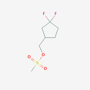 (3,3-Difluorocyclopentyl)methyl methanesulfonate