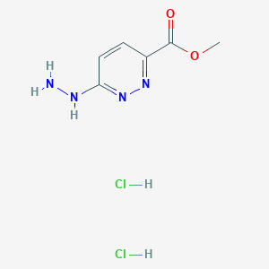 Methyl 6-hydrazinylpyridazine-3-carboxylate dihydrochloride