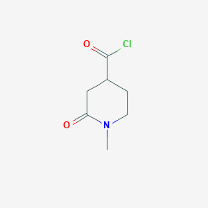1-Methyl-2-oxopiperidine-4-carbonyl chloride