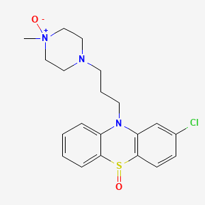 molecular formula C20H24ClN3O2S B1434124 Prochlorperazine sulfoxide, 4'-oxide CAS No. 879495-68-8