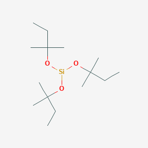 molecular formula C15H33O3Si B14341275 CID 53751183 