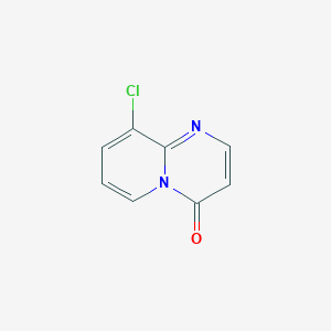 molecular formula C8H5ClN2O B1434133 9-Chloro-pyrido[1,2-a]pyrimidin-4-one CAS No. 1198413-03-4