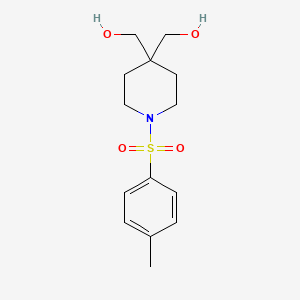 [4-Hydroxymethyl-1-(toluene-4-sulfonyl)-piperidin-4-yl]-methanol