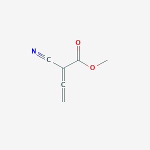 molecular formula C6H5NO2 B14341453 Methyl 2-cyanobuta-2,3-dienoate CAS No. 93102-12-6