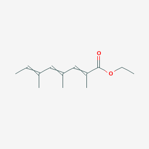molecular formula C13H20O2 B14341484 Ethyl 2,4,6-trimethylocta-2,4,6-trienoate CAS No. 102103-77-5