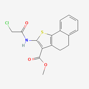 Methyl 2-[(chloroacetyl)amino]-4,5-dihydronaphtho[1,2-b]thiophene-3-carboxylate