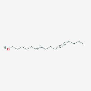 molecular formula C16H28O B14341892 Hexadec-6-en-11-yn-1-ol CAS No. 92838-19-2