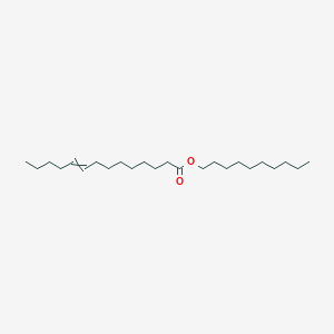 molecular formula C24H46O2 B14342252 Decyl tetradec-9-enoate CAS No. 93676-00-7