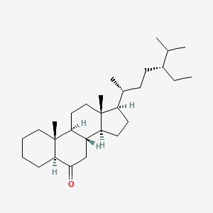 molecular formula C29H50O B14342263 5alpha-Stigmastan-6-one CAS No. 101064-58-8