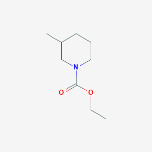 molecular formula C9H17NO2 B14342303 Ethyl 3-methylpiperidine-1-carboxylate CAS No. 93423-87-1