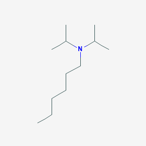 molecular formula C12H27N B14342344 N,N-Di(propan-2-yl)hexan-1-amine CAS No. 102940-09-0