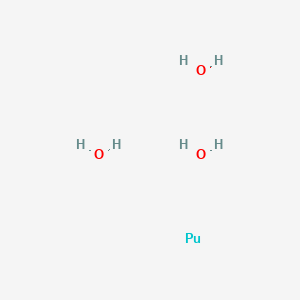 molecular formula H6O3Pu B14342377 Plutonium--water (1/3) CAS No. 92417-60-2