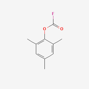molecular formula C10H11FO2 B14342445 2,4,6-Trimethylphenyl carbonofluoridate CAS No. 93201-55-9