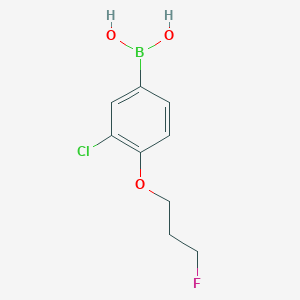 (3-Chloro-4-(3-fluoropropoxy)phenyl)boronic acid
